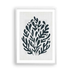 Poster in white frmae - Shapes of Nature - 50x70 cm