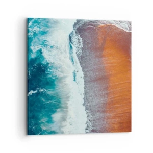 Canvas picture - Touch of the Ocean - 70x70 cm