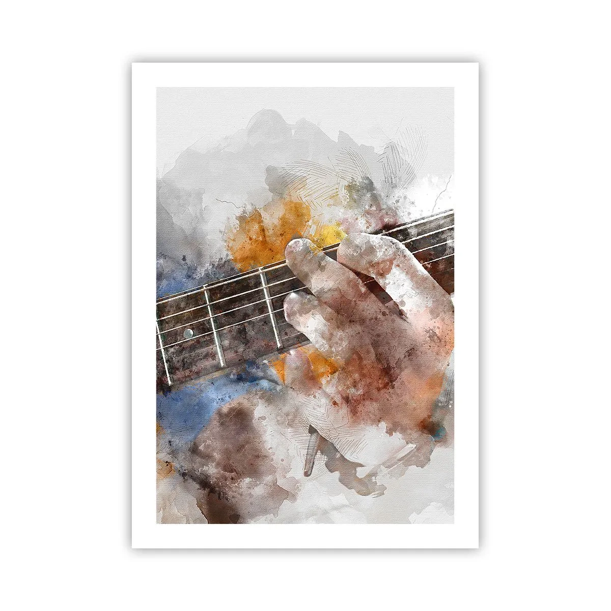 Poster - Poetry Between Strings - 50x70 cm