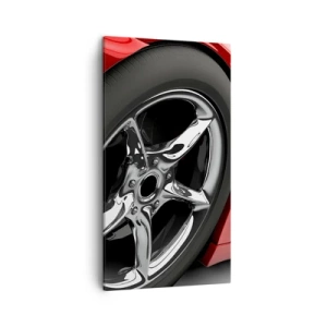 Canvas picture - Born to Be Fast - 45x80 cm