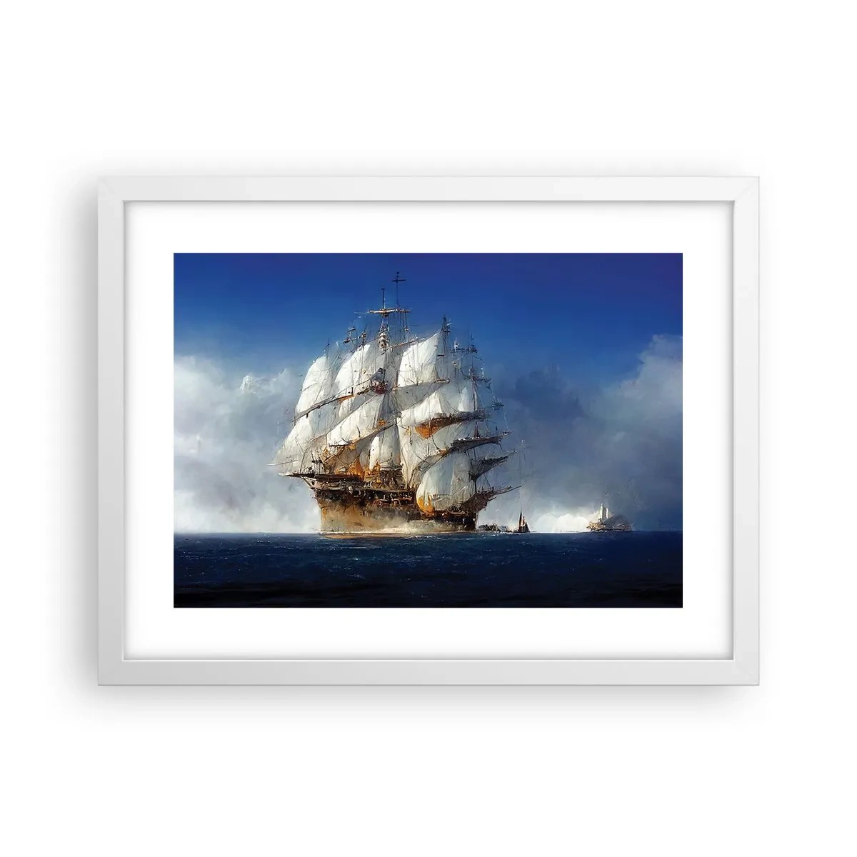 Poster in white frmae - The Great Glory! - 40x30 cm