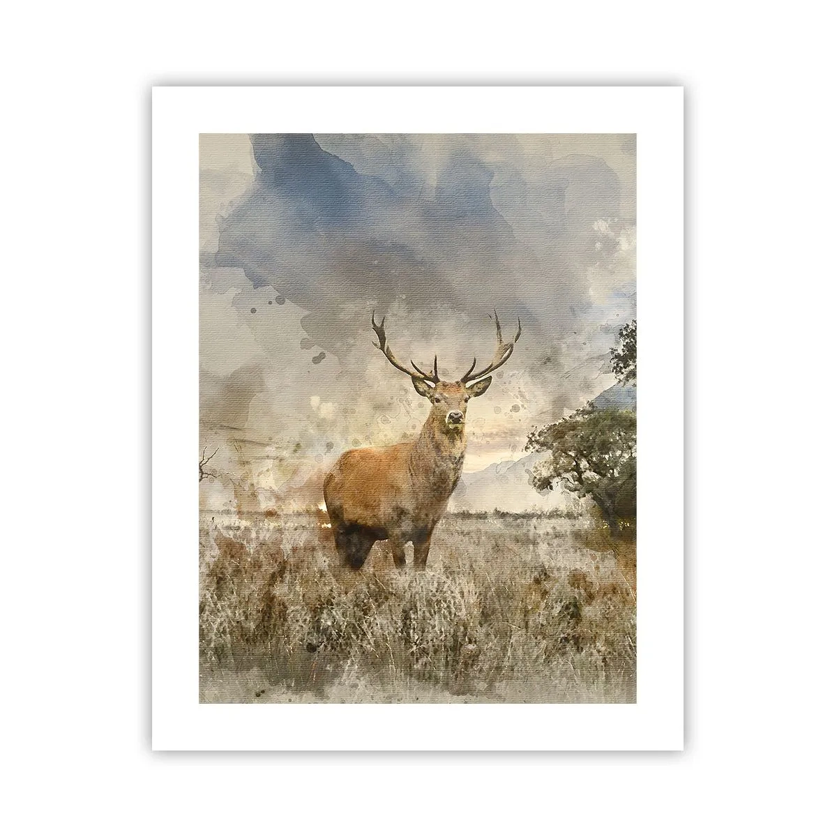 Poster - Dignity - Strength - Majesty - 40x50 cm