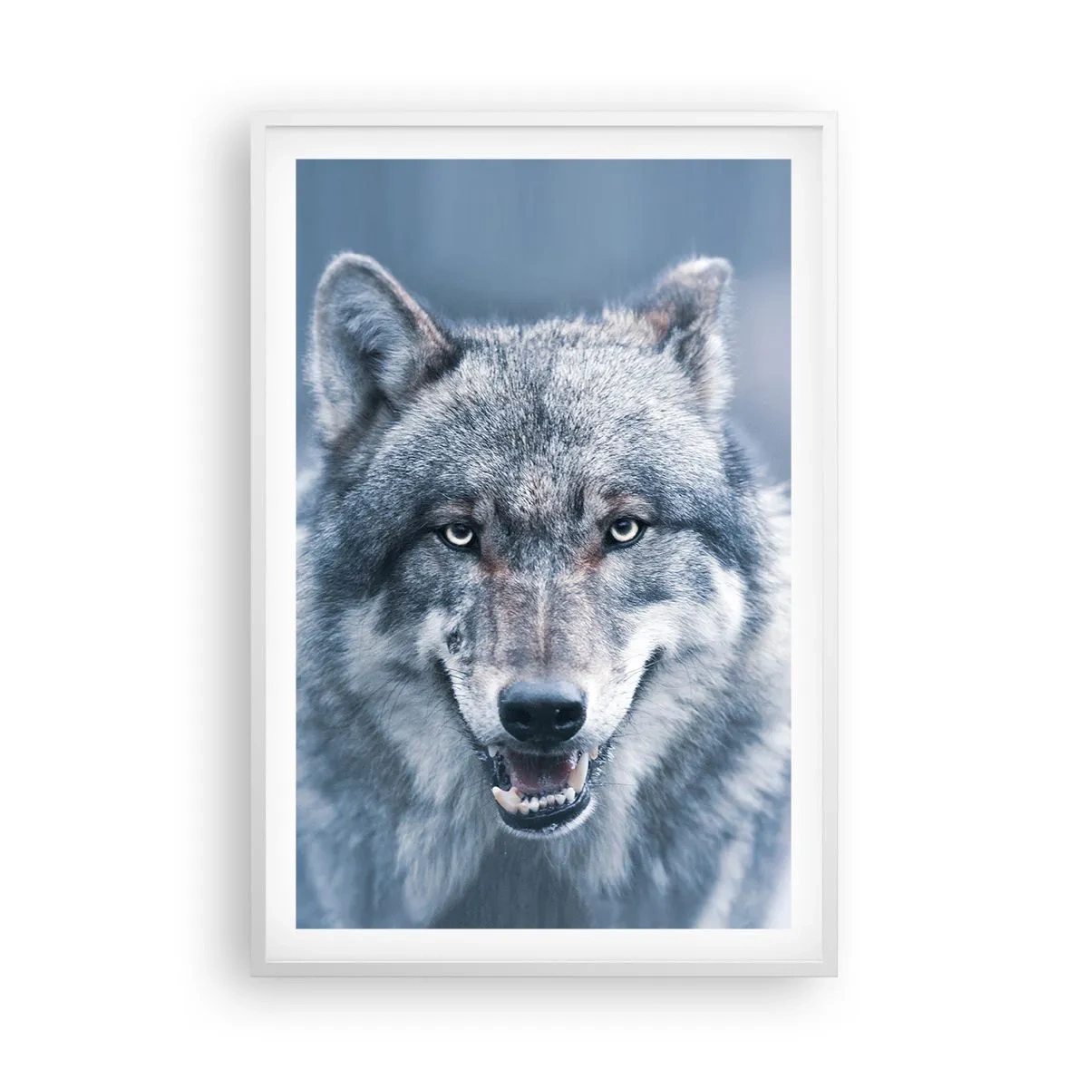 Poster in white frmae - Will You Take Up the Challenge? - 61x91 cm