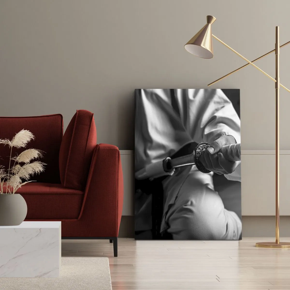 Canvas picture - Warrior's Soul - 50x70 cm