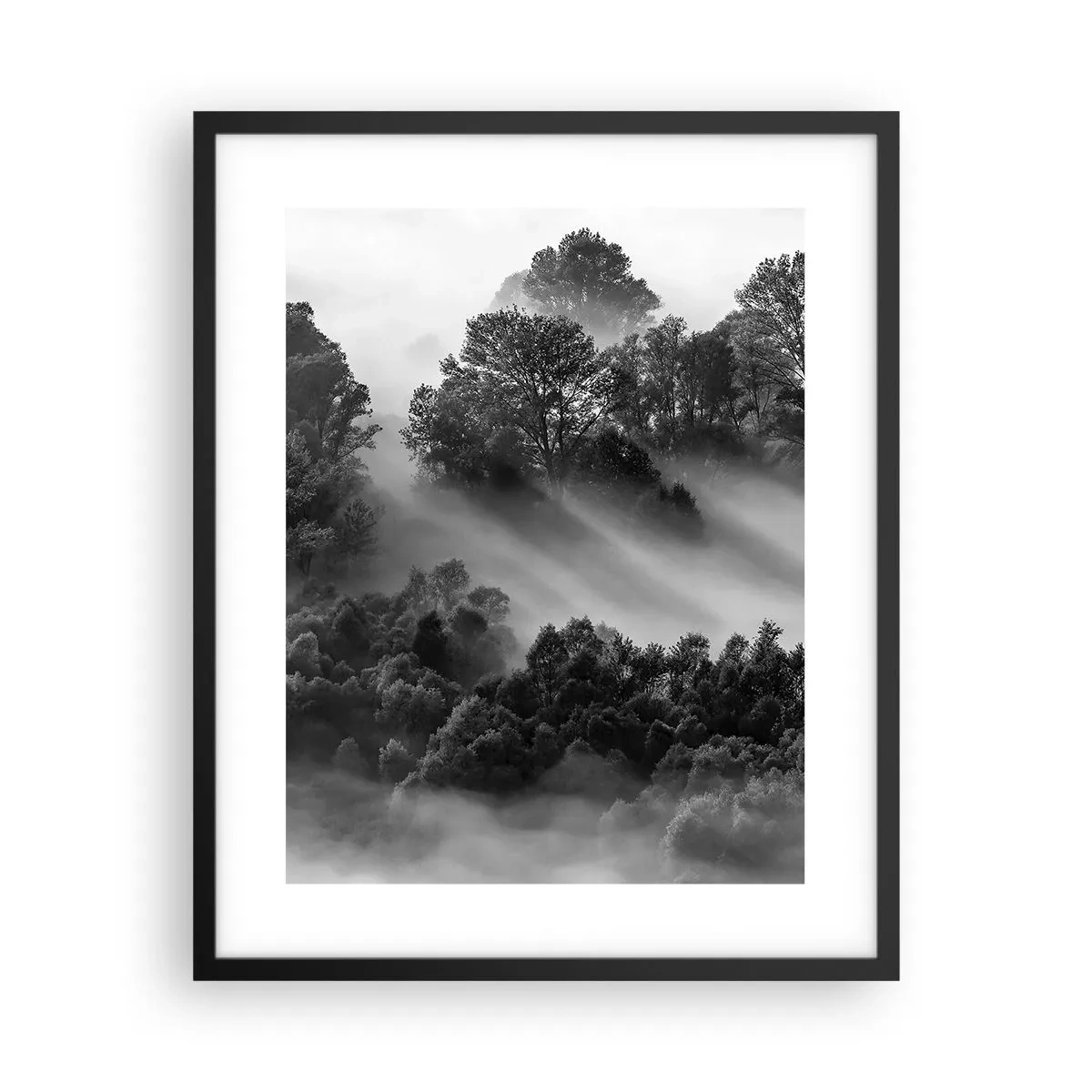 Poster in black frame - Rising from a Sleep - 40x50 cm