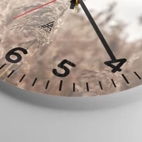 Clock face with numbers