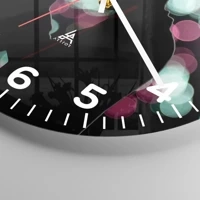 Clock face with numbers