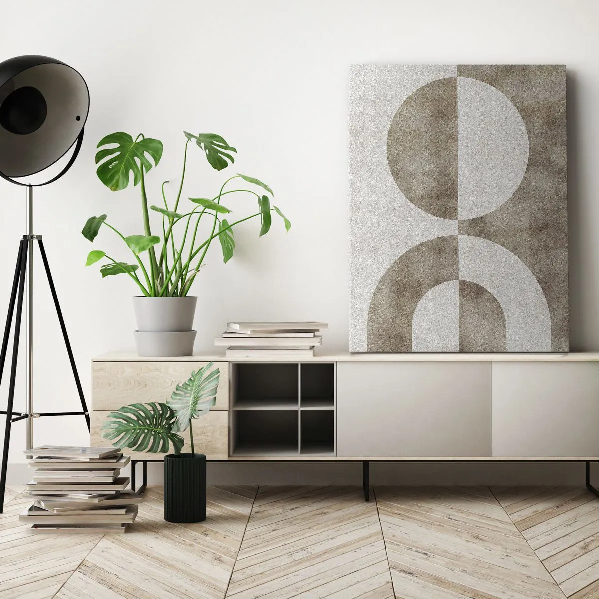 Canvas picture - Similarities and Differences - 80x120 cm