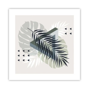 Poster - Nature and Geometry - Two Orders? - 40x40 cm