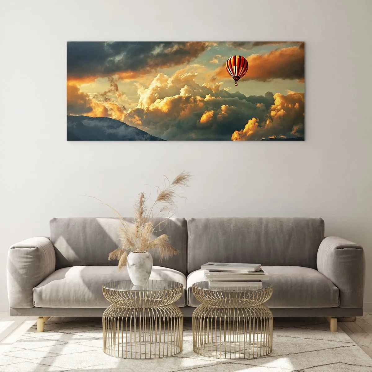 Glass picture - I Like Flying - 120x50 cm