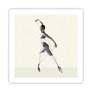 Poster - In the Theatre of the World - 50x50 cm