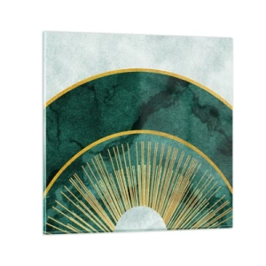 Glass picture - Another Solar System - 60x60 cm