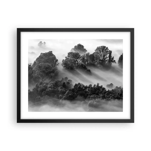 Poster in black frame - Rising from a Sleep - 50x40 cm