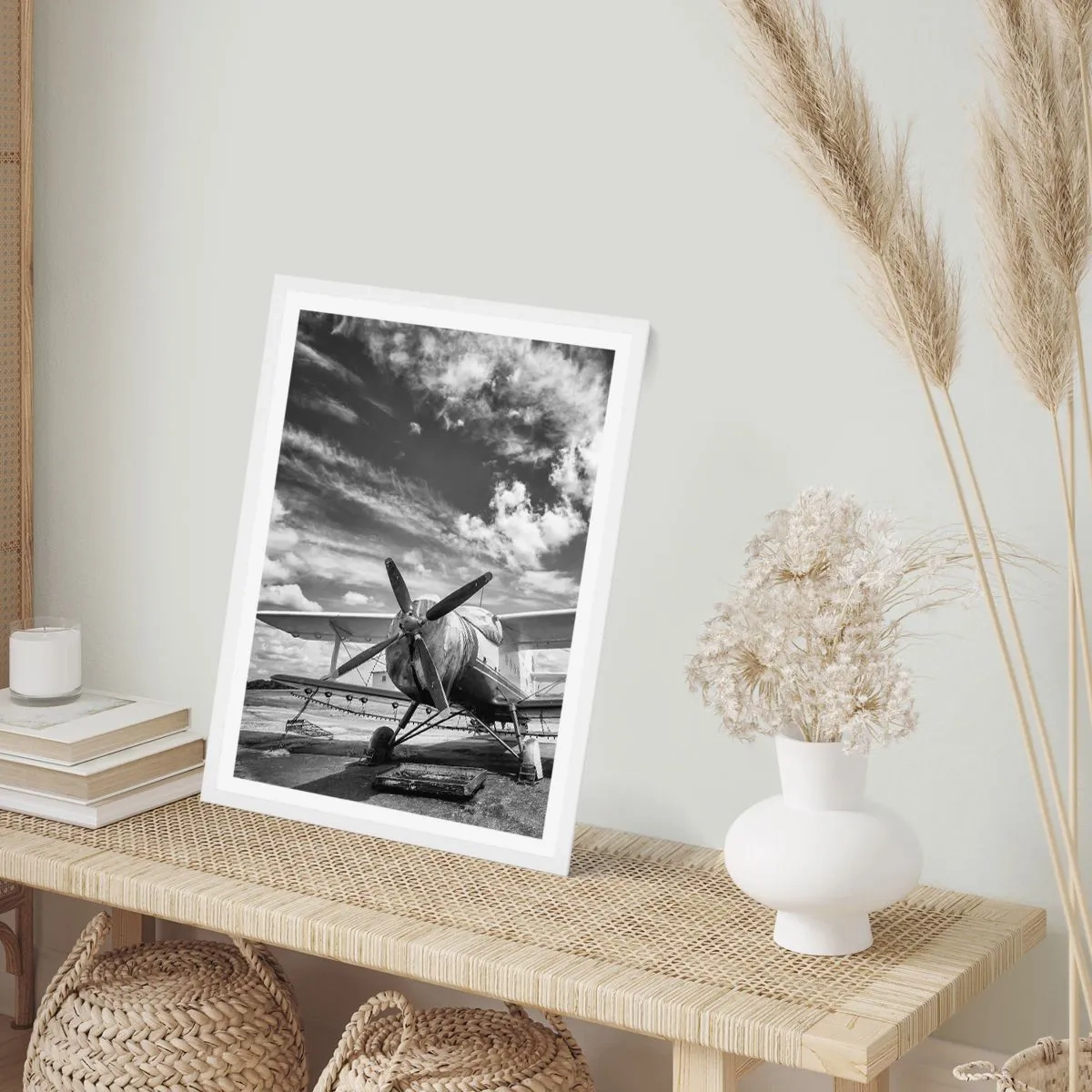 Poster in white frmae - I Can't Wait! - 50x70 cm