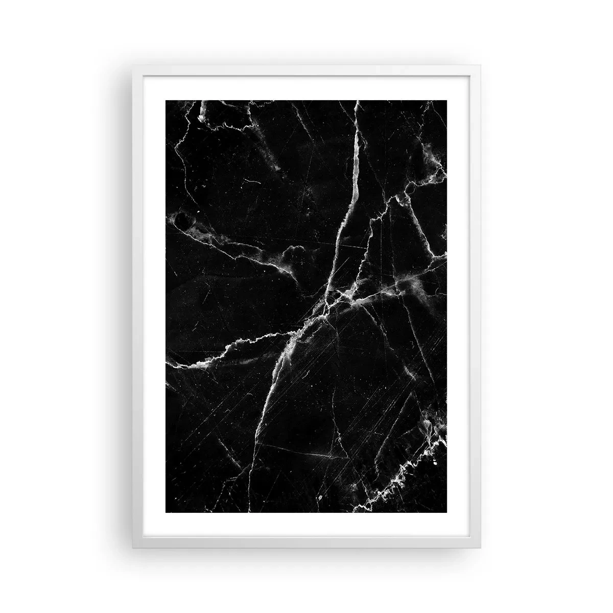 Poster in white frmae - The Secret Life of a Stone - 50x70 cm