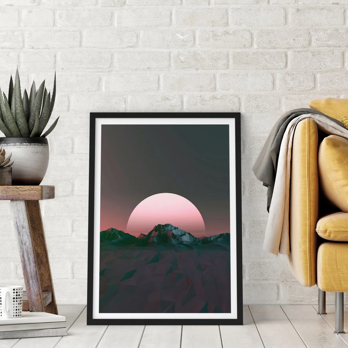 Poster in black frame - In a Neighbouring Galaxy - 70x100 cm