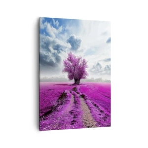 Canvas picture - Heathland Charm - 50x70 cm