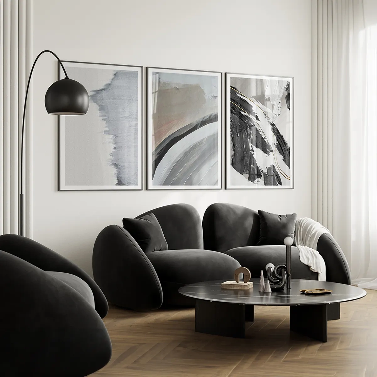 Modern elegance - Inspiration for the living room