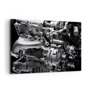 Canvas picture - Silver, Beautiful, Strong - 100x70 cm