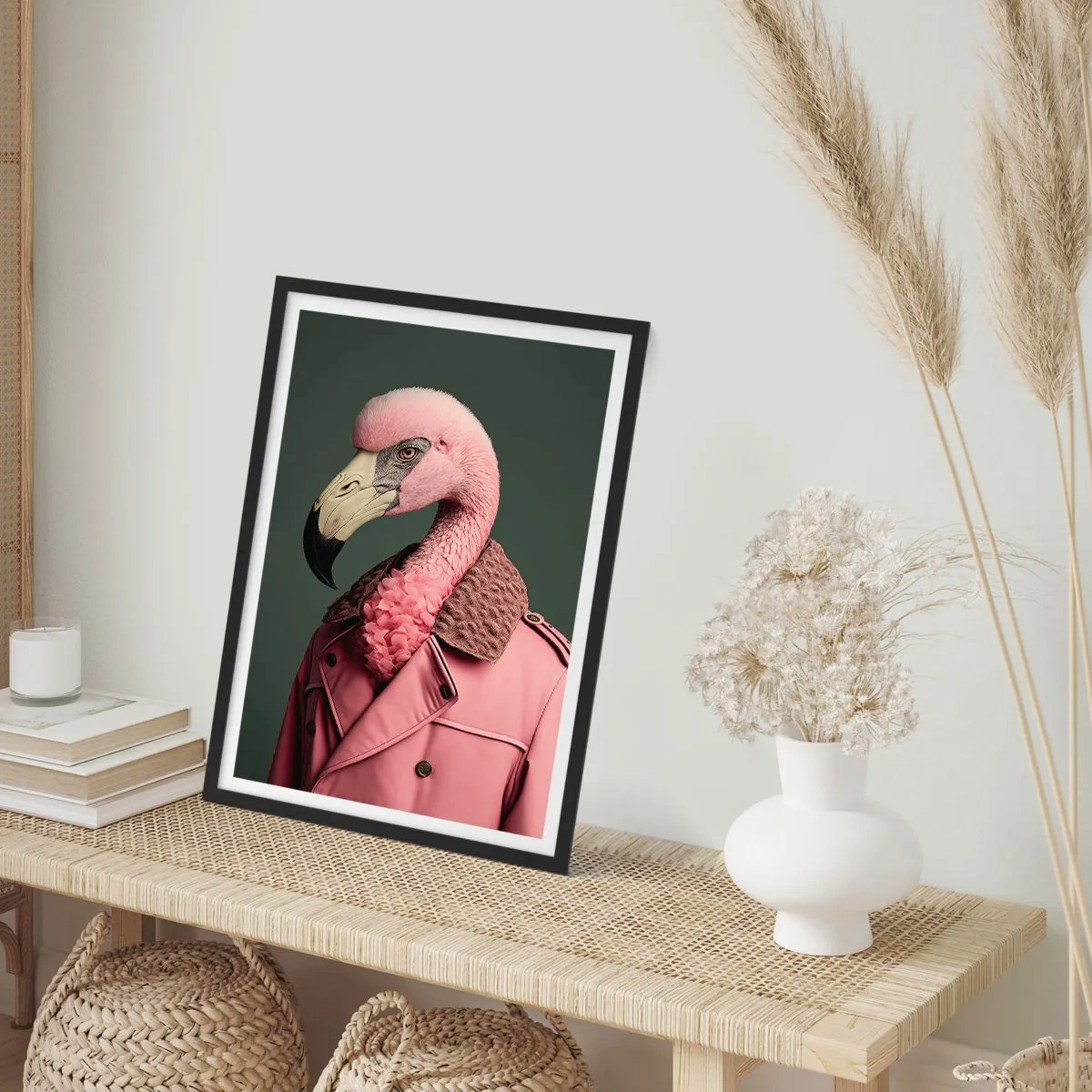 Poster in black frame - Real Elegant - 70x100 cm