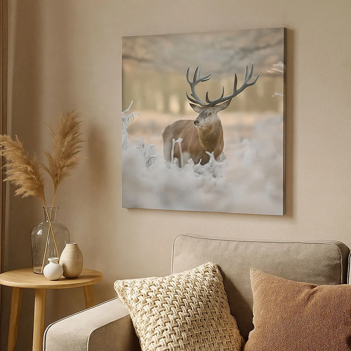 Canvas picture - Chilly Morning - 30x30 cm