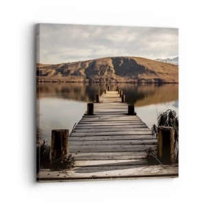 Canvas picture - Landscape in Silence - 30x30 cm