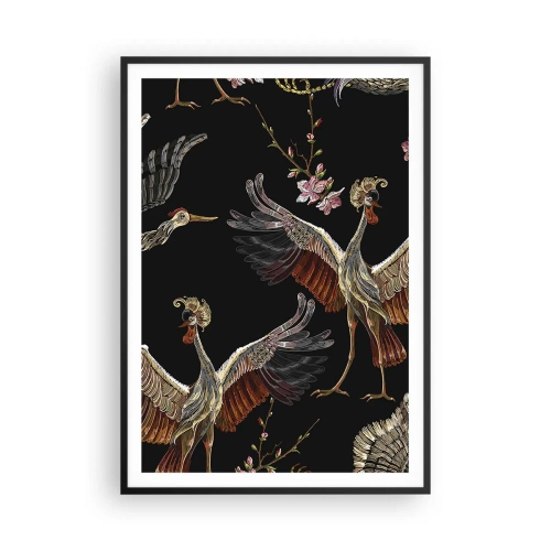 Poster in black frame - Fairy Tale Bird - 70x100 cm