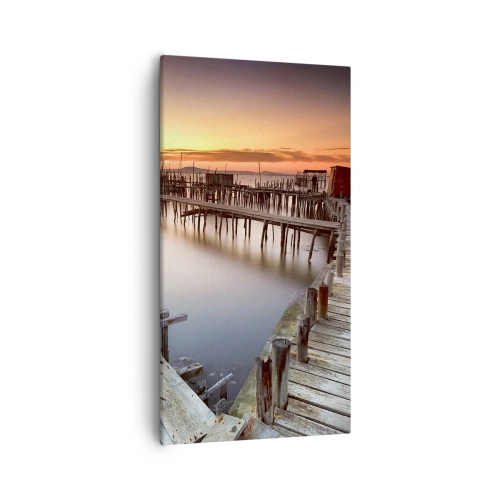 Canvas picture - Authentic, Not a Tourist Trap - 55x100 cm