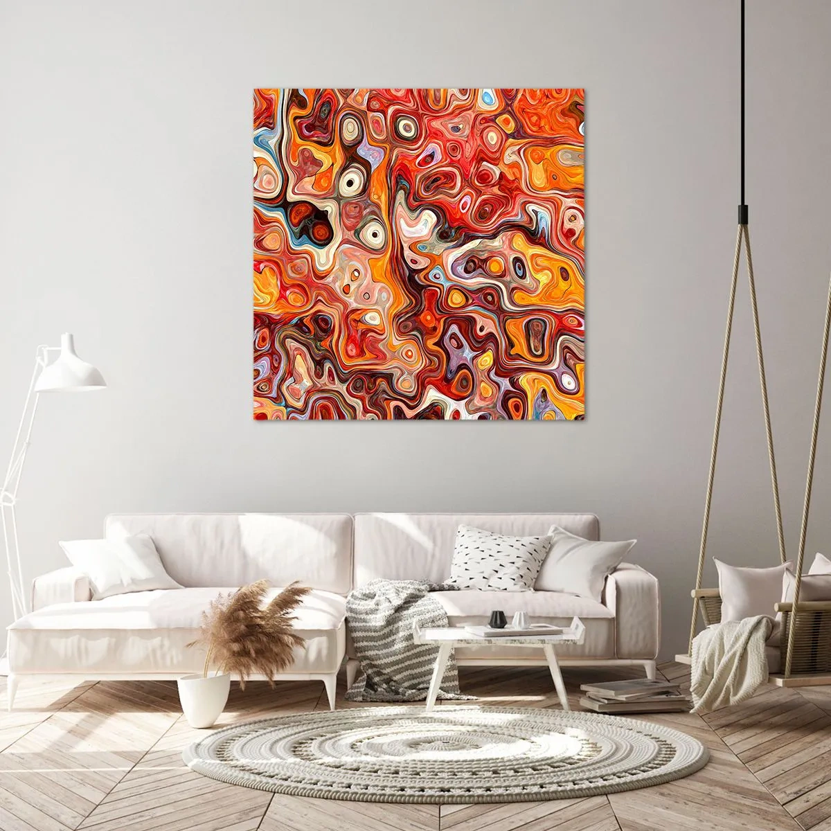 Canvas picture - If Nuts Dissolved in Honey - 50x50 cm