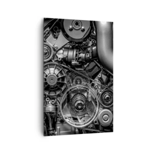 Canvas picture - Poetry of Mechanics - 80x120 cm