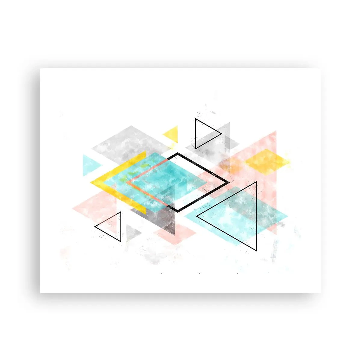 Poster - Geometric Play - 50x40 cm
