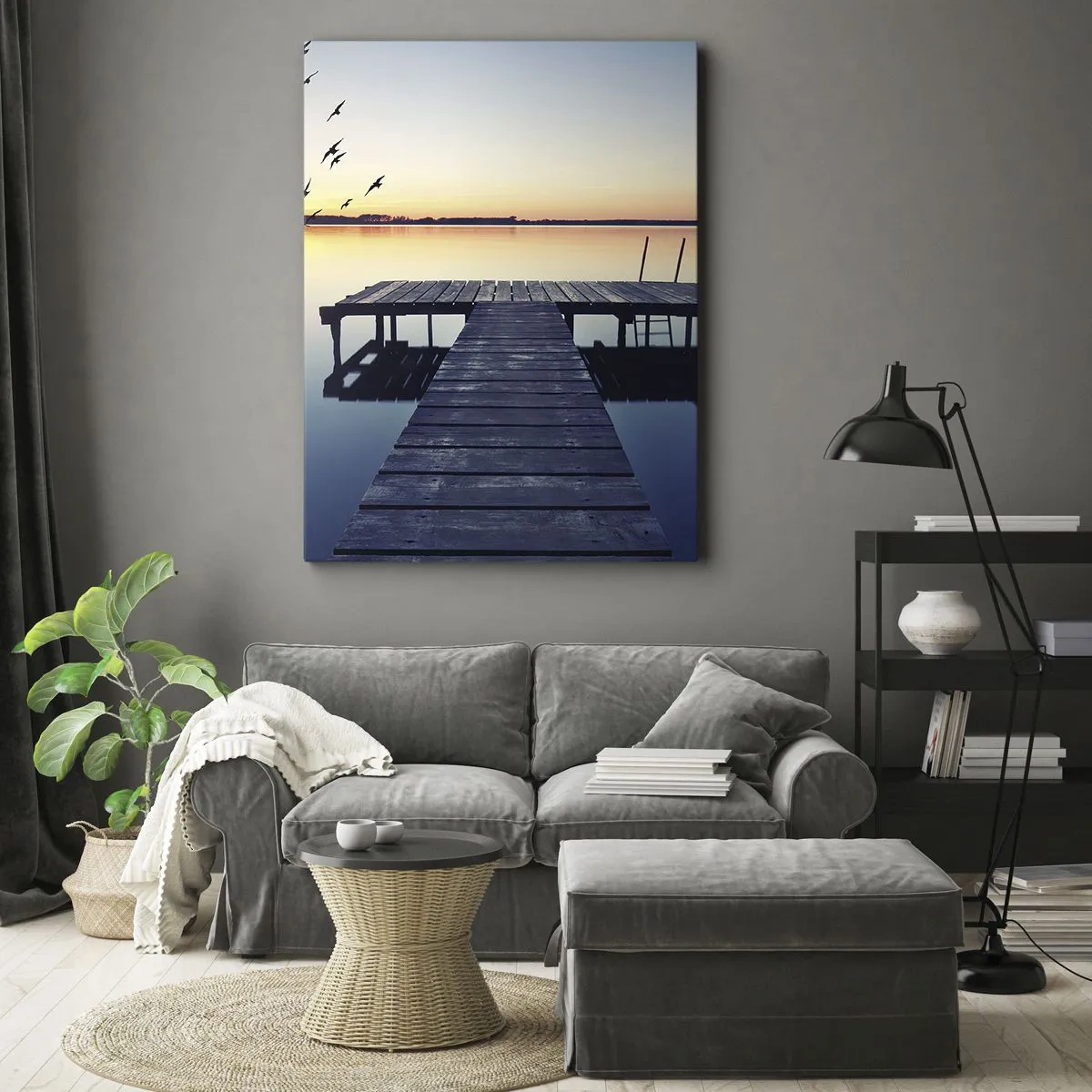 Canvas picture - It Was a Good Day - 50x70 cm