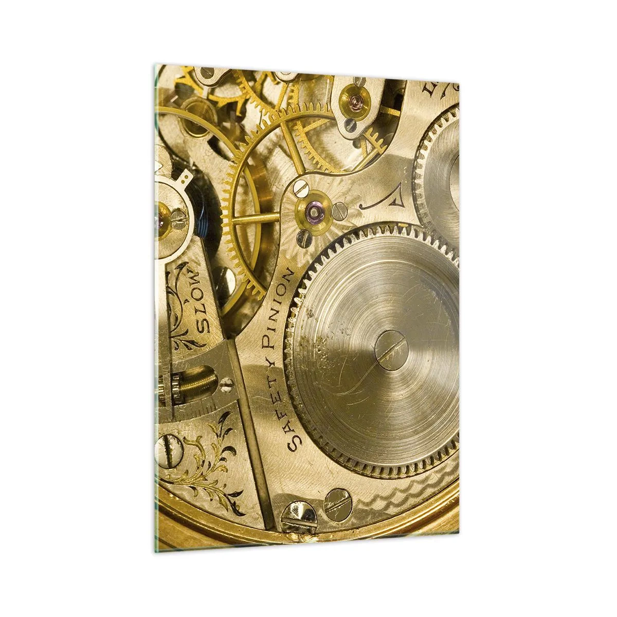 Glass picture - Follow the Zeitgeist - 50x70 cm