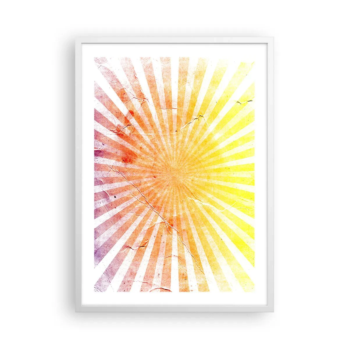 Poster in white frmae - Sunrises and Sunsets - 50x70 cm
