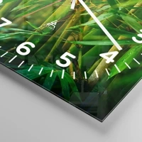 Clock face with numbers