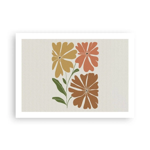 Poster - Nature and Geometry - 70x50 cm