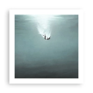 Poster - In the Arms of the Ocean - 50x50 cm