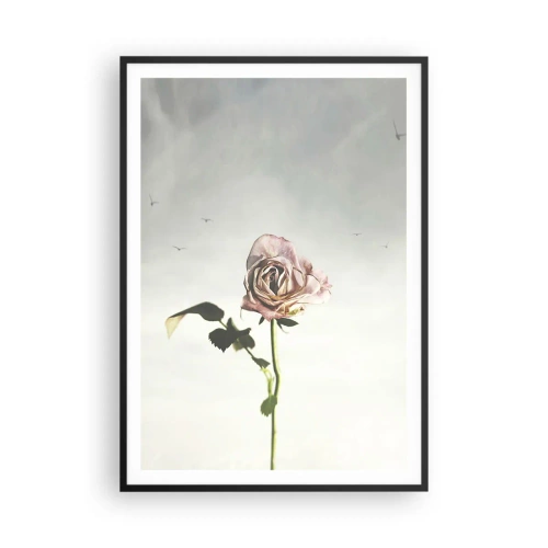 Poster in black frame - Welcoming of Spring - 70x100 cm