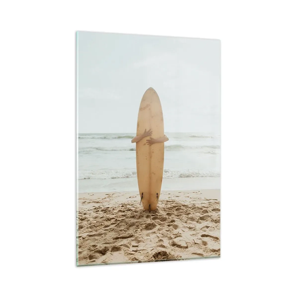 Glass picture - From Love for the Waves - 80x120 cm
