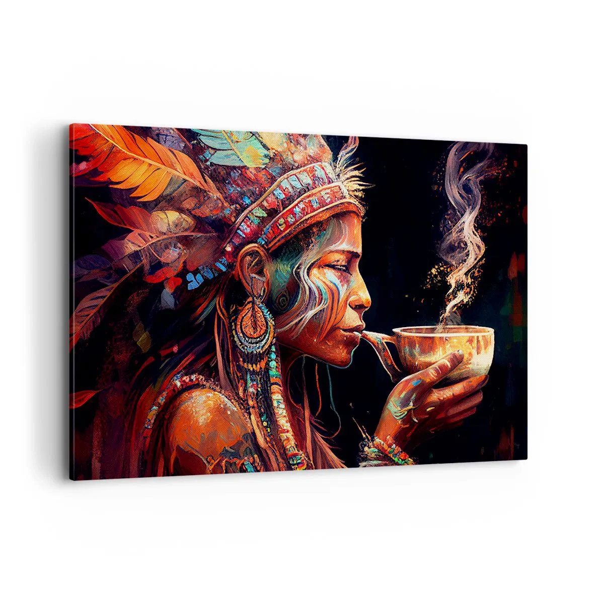 Canvas picture - Magical Ritual - 120x80 cm