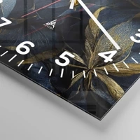 Clock face with numbers