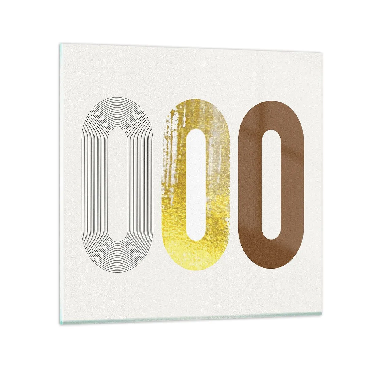 Glass picture - Ooo! - 40x40 cm