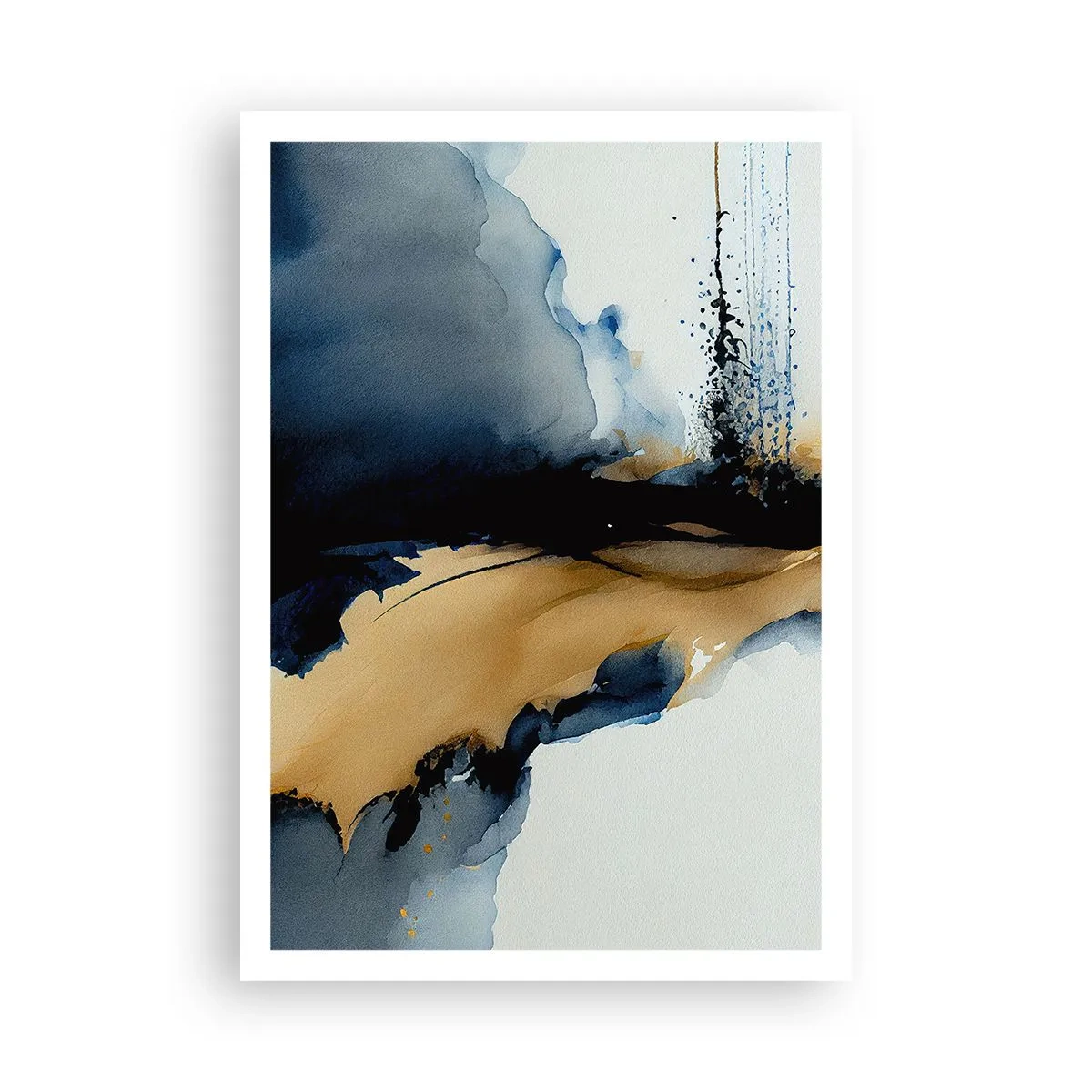 Poster - Behind the Curtain - 70x100 cm