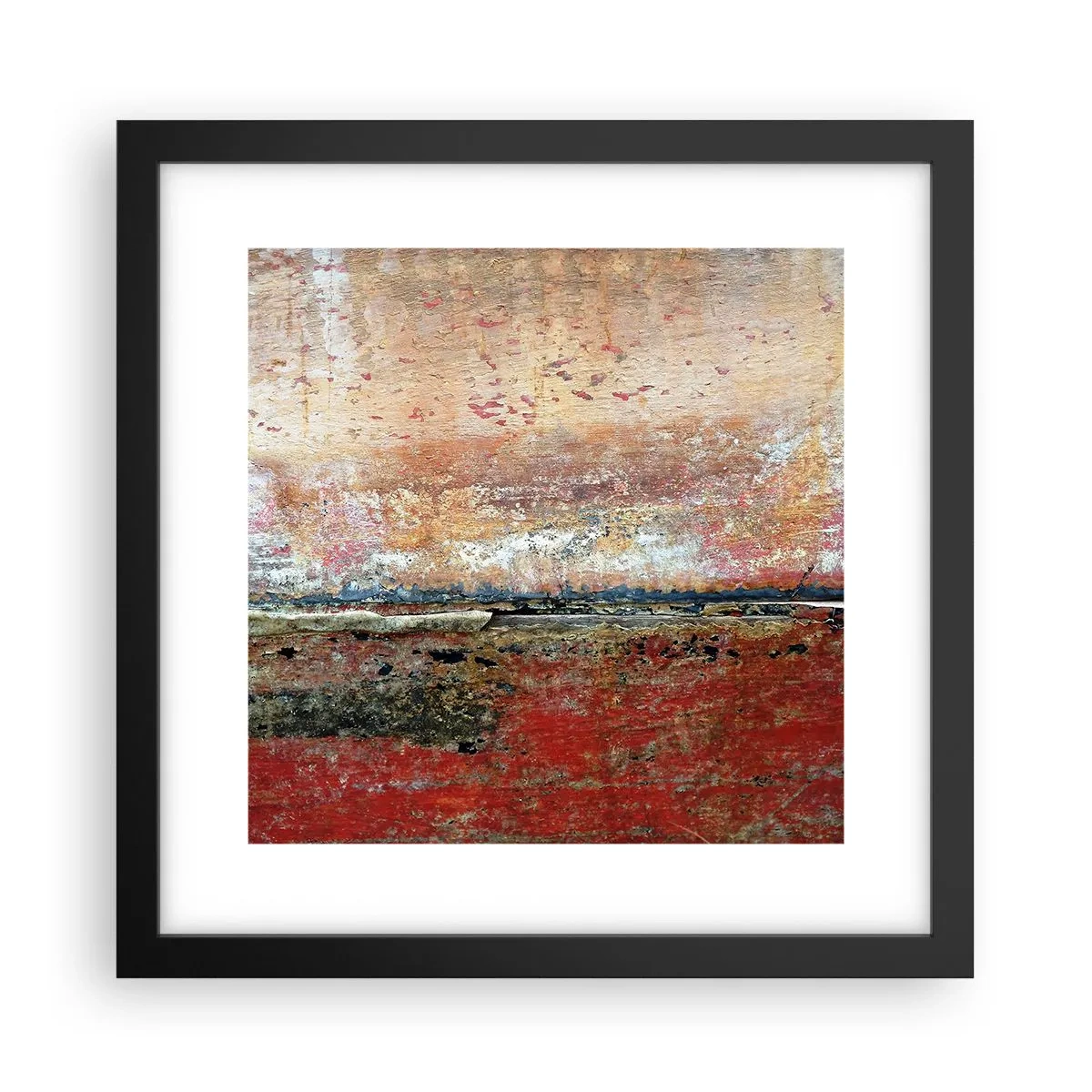 Poster in black frame - Might Be the Sea - 30x30 cm