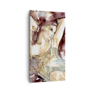 Canvas picture - In Lilly's Mood - 55x100 cm