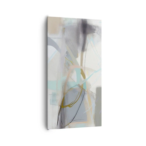 Canvas picture - Foggy Abstract - 65x120 cm
