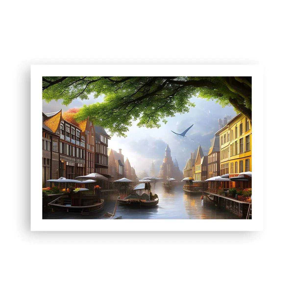 Poster - Dutch Urban Landscape - 70x50 cm
