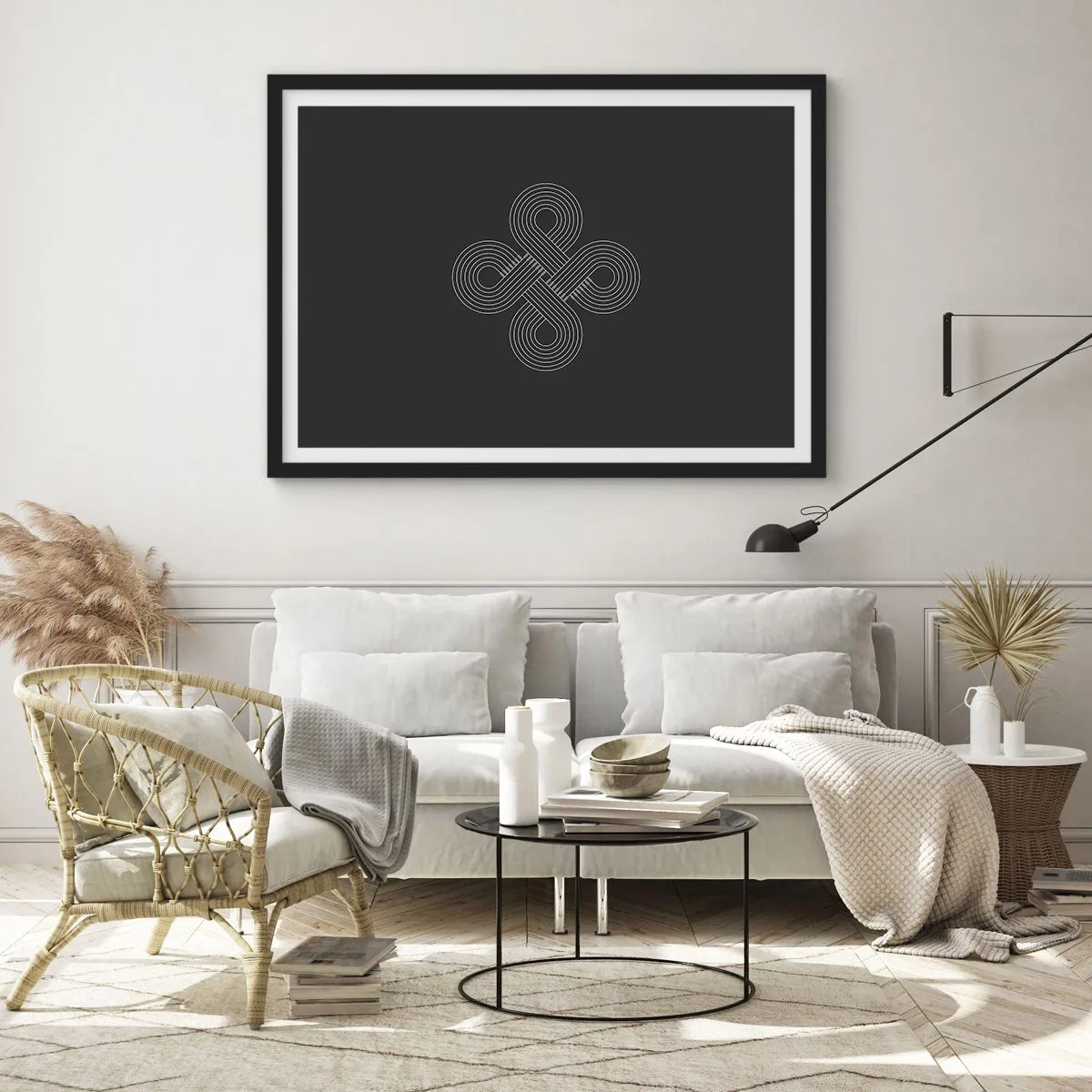 Poster in black frame - In Celtic Spirit - 70x50 cm