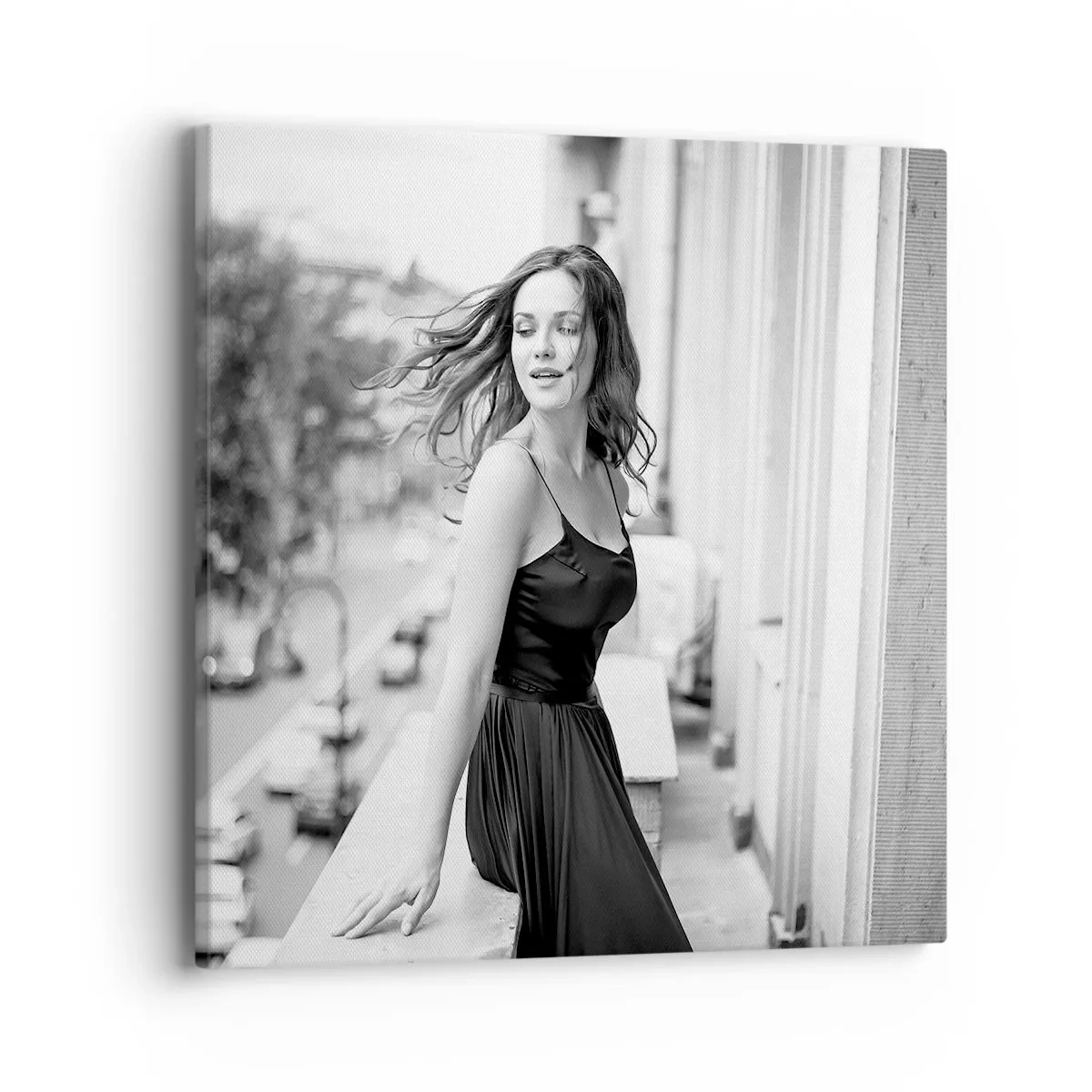 Canvas picture - Certainly a Parisian  - 40x40 cm