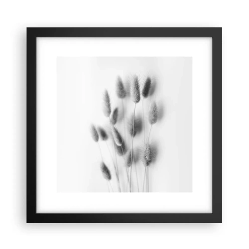 Poster in black frame - Her Softness Grass - 30x30 cm
